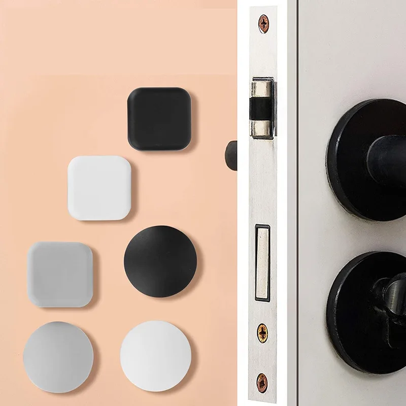 

Thickened Punch-Free Silicone Door Suction Door Silent Anti-Collision Pad Door Stopper Invisible Wall Suction