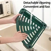 1Pcs Kitchen Rack, Countertop Corner Spice Rack, Triangular Storage Rack, Corner Multi-Layer Storage Knife Holder, Bathroom Drain Storage Rack, Seasoning Supplies Storage 4