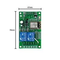 ESP8266 ESP-12F WiFi AC 250V / DC 30V 2 Channel Relay Module Wireless Development Board for Arduino Smart Home - Image 2