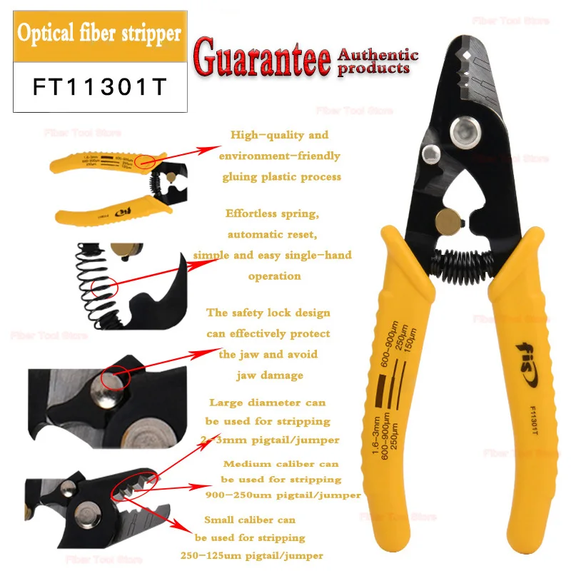 Free Shipping Fiber Optic Stripper Kevlar Cutter Scissors Fiber Optic Peeler Jumper Cable Fiber Scissors Wire Pigtail FTTH Tools multi functional cable crimper tools automatic cutter peeler forceps terminal wire stripper crimping pliers