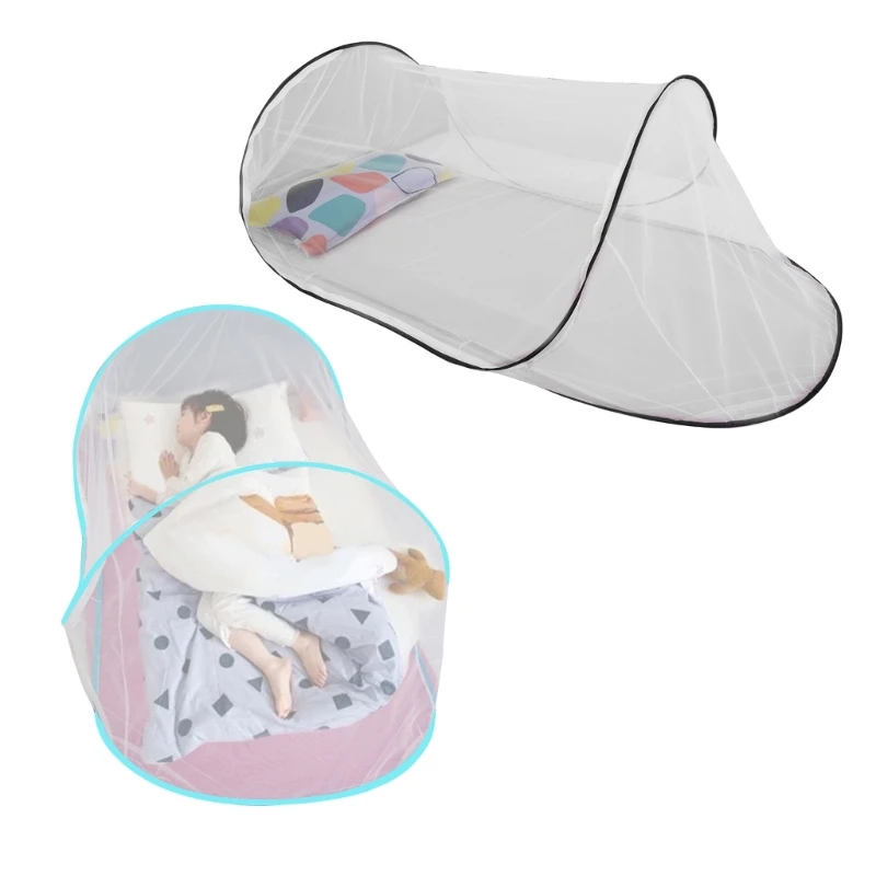 

HUYU всплывающая одноместная сетка из тонкой сетки, дорожная палатка, складная сетка, чехол, палатка с легким доступом