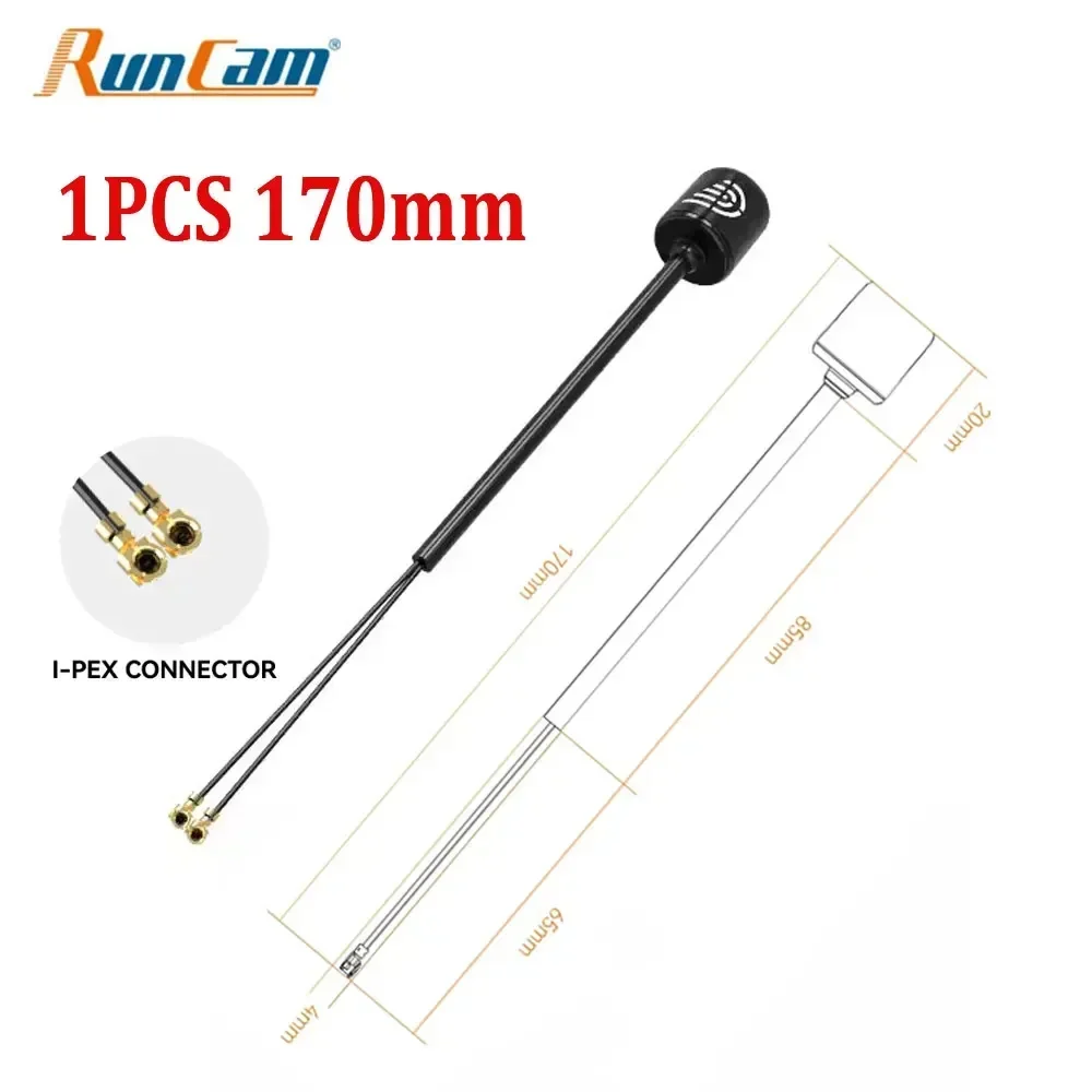 ตัวเลือกสินค้า เสาอากาศคู่สำหรับโดรน FPV รองรับ DJI O3