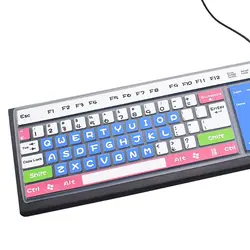 Universal Desktop Keyboard Protective Film - Full Coverage Dustproof Keypad Skin (Multicolor)