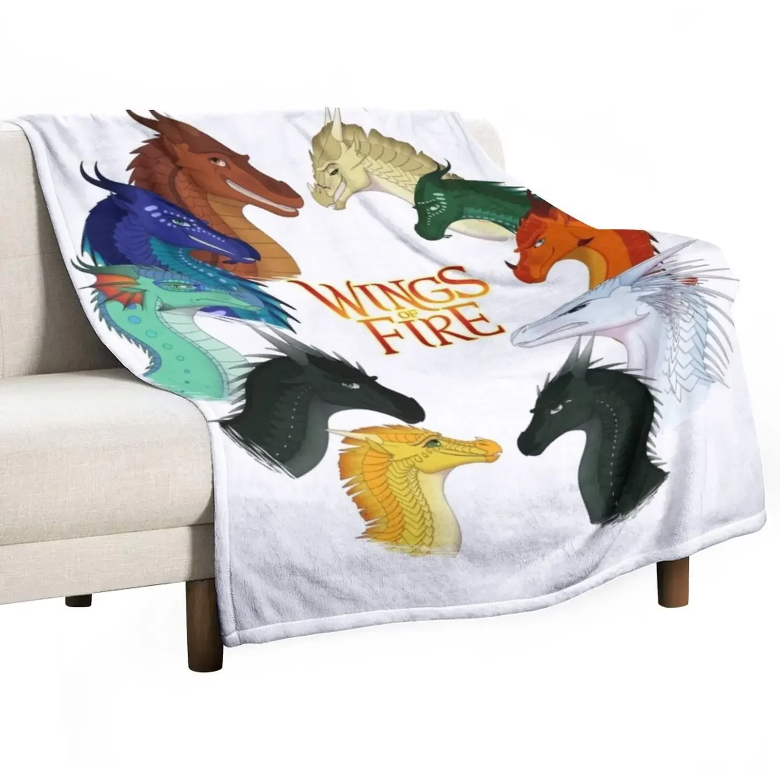 

Wings of Fire - All Together Throw Blanket Nap Blankets For Baby Blankets