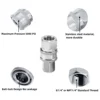 5000PSI High-Pressure Washer Accessories - 3/8" Stainless Steel Quick Connector for High-Pressure Water Pipes 2