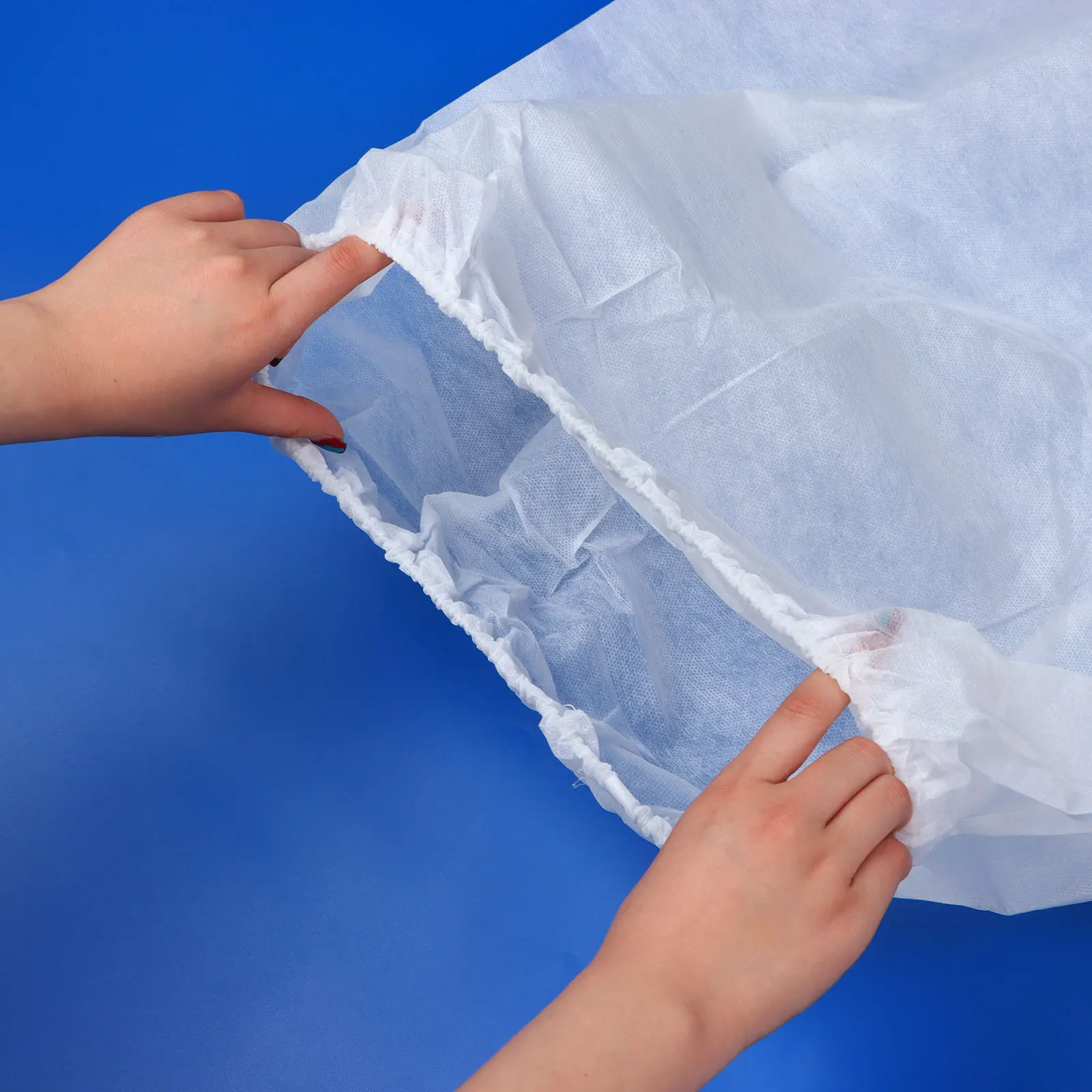 10Pack Disposable Bath Towel Non-Woven Spa Wrap Bath Skirt Body with Adjustable Closure