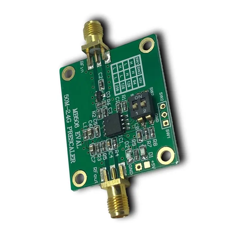 【CYBER MONDAY】MB506 마이크로웨이브 프리스케일러 평가 모듈 50Mhz-2.4Ghz는 64/128/256 2.4Ghz를 지원합니다.