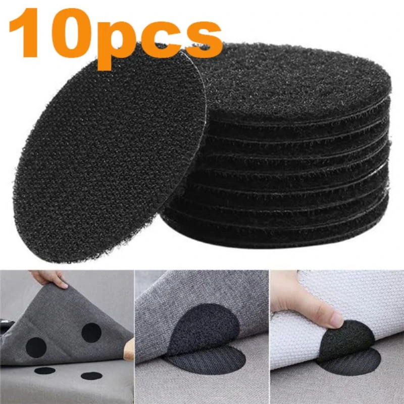 

10/5Pcs Rug Grippers Non Slip Rug Pads Gripper for Hardwood Floors Anti Slip Carpet Tape for Area Rugs Anti Curling Rug Non Slip
