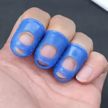 

3/9Pcs Finger Tips Protection Non-slip Anti-scalding Fingertip Grips Finger Tip Protector for Counting Collating and Sorting