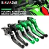 Folding Brake Clutch Levers For KAWASAKI ZX10R 2004-2023 ZX10RR 2017 ZX-10R Motorcycle Accessories Handles Extendable Adjustable 1