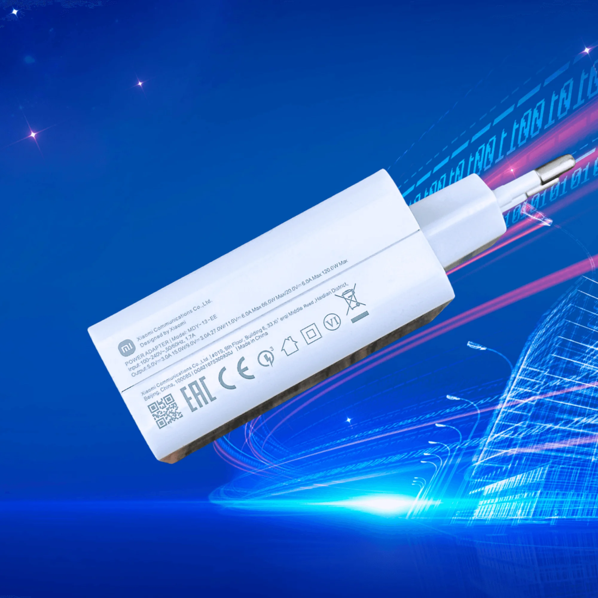 Pengisi daya Xiaomi 120 w Turbo hypertharge 120 Watt adaptor EU