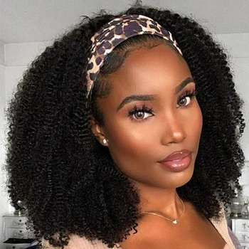 Beleza Autêntica: Descubra a Elegância das Perucas Glueless de Cabelo Humano Remy Brasileiro Afro Kinky Curly