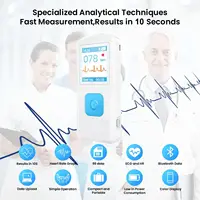 ECG Monitor Portable EKG Monitor PM10 Heart Rate Beat LCD Bluetooth APP Analyze with iOS/Android Electrocardiogram Monitor - Image 2
