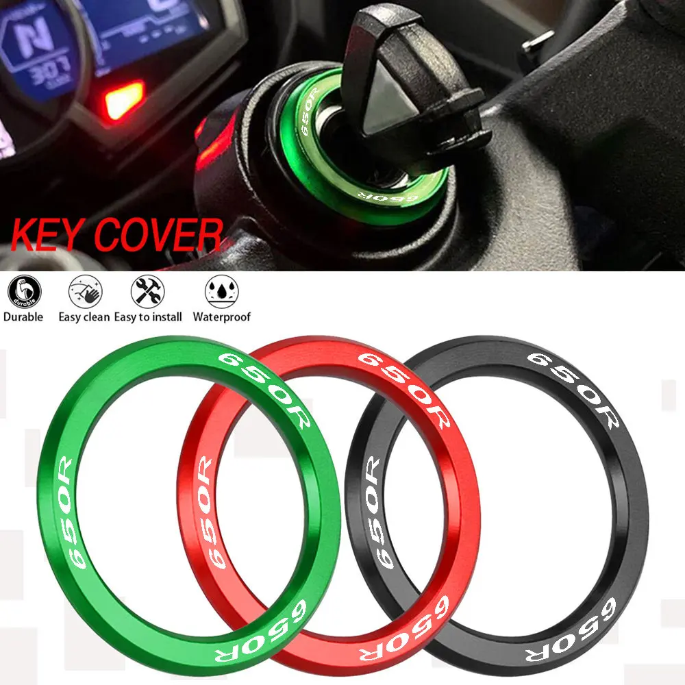 

For KAWASAKI NINJA650R Z650 NINJA 650R 650 2017 2018 2019 2020 2021 2022 2023 Motor Case Ignition Switch Keys Cover Protection