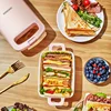 Sandwich Maker Grilled Toast Double-Sided Heating 600W Mini Breakfast Machine Home Multifunction Making Bread Safety And Health 4