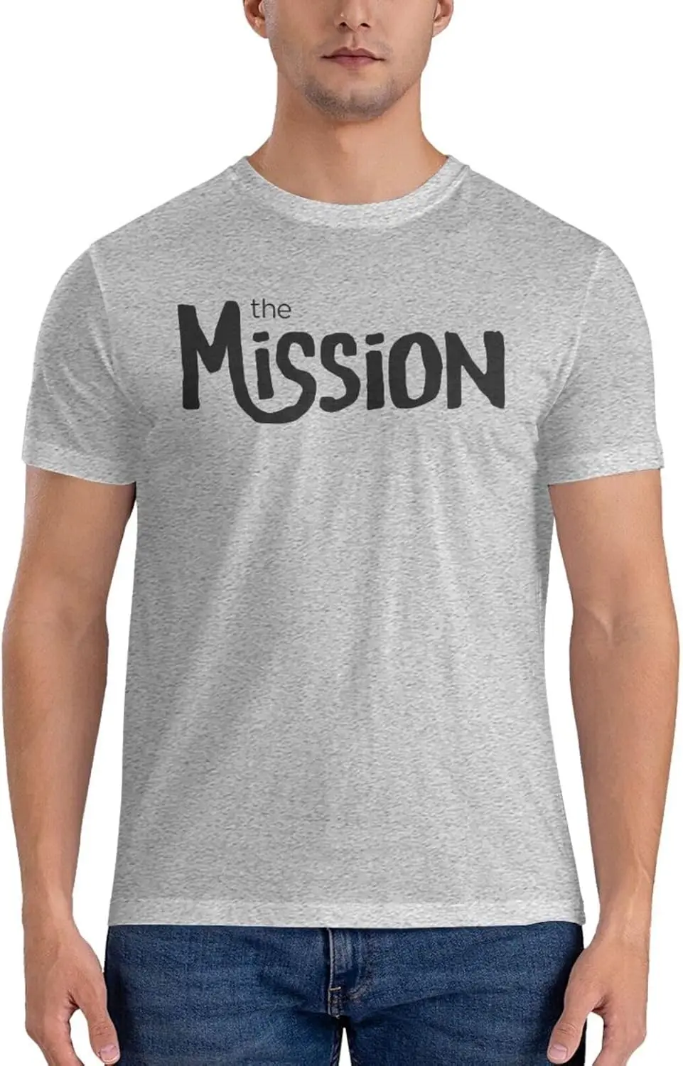 

Men's Short Sleeve Cool Casual T-Shirt Classic Crew Neck Top