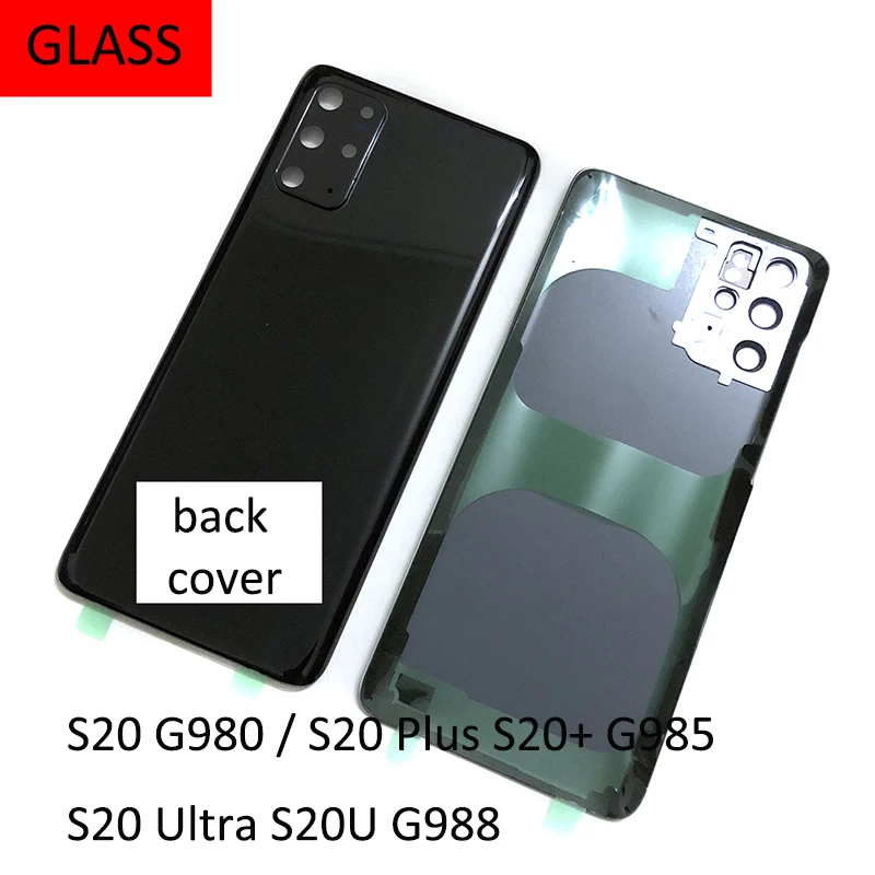 

Back Glass Replacement For Samsung Galaxy S20 G980 S20 Plus S20+ G985 S20 Ultra S20U G988 Battery Cover Rear Door Housing Case