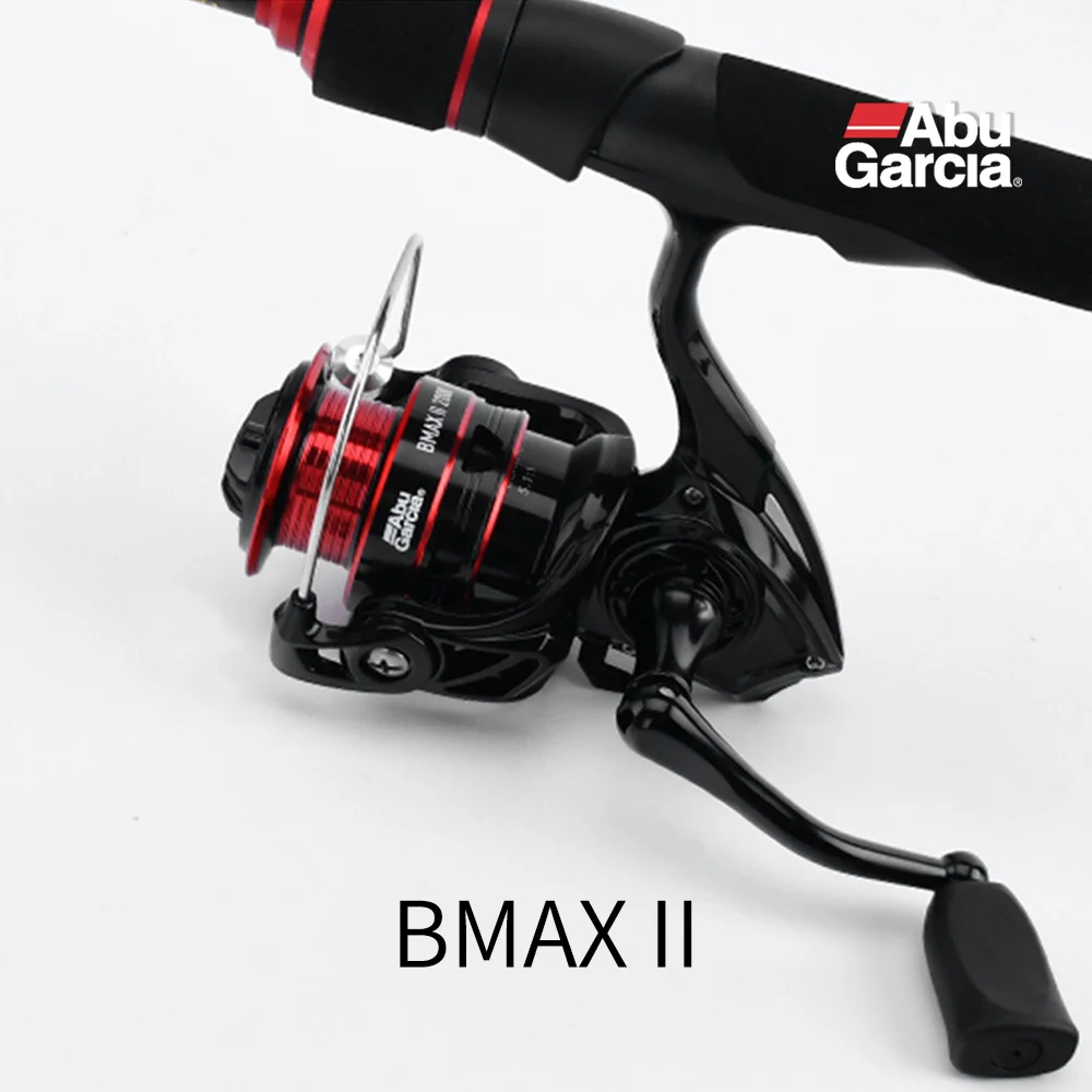 Original ABU GARCIA BLACK MAX 2 Spinning Fishing Reel 4+1BBs Graphite Body  Saltwater Fishing Reel Fishing Coil BMAX2