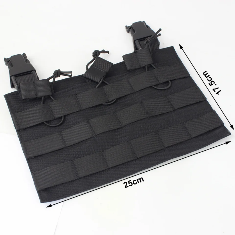 Plateforme Pectorale Tactique MOLLE - Pour Gilet MK3/MK4, Dégagement