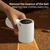 XIAOMI MIJIA Lint Remover USB Rechargeable Digital Display Hairball Trimmer Portable Clothes Shaver Removes Lint from Clothes 3