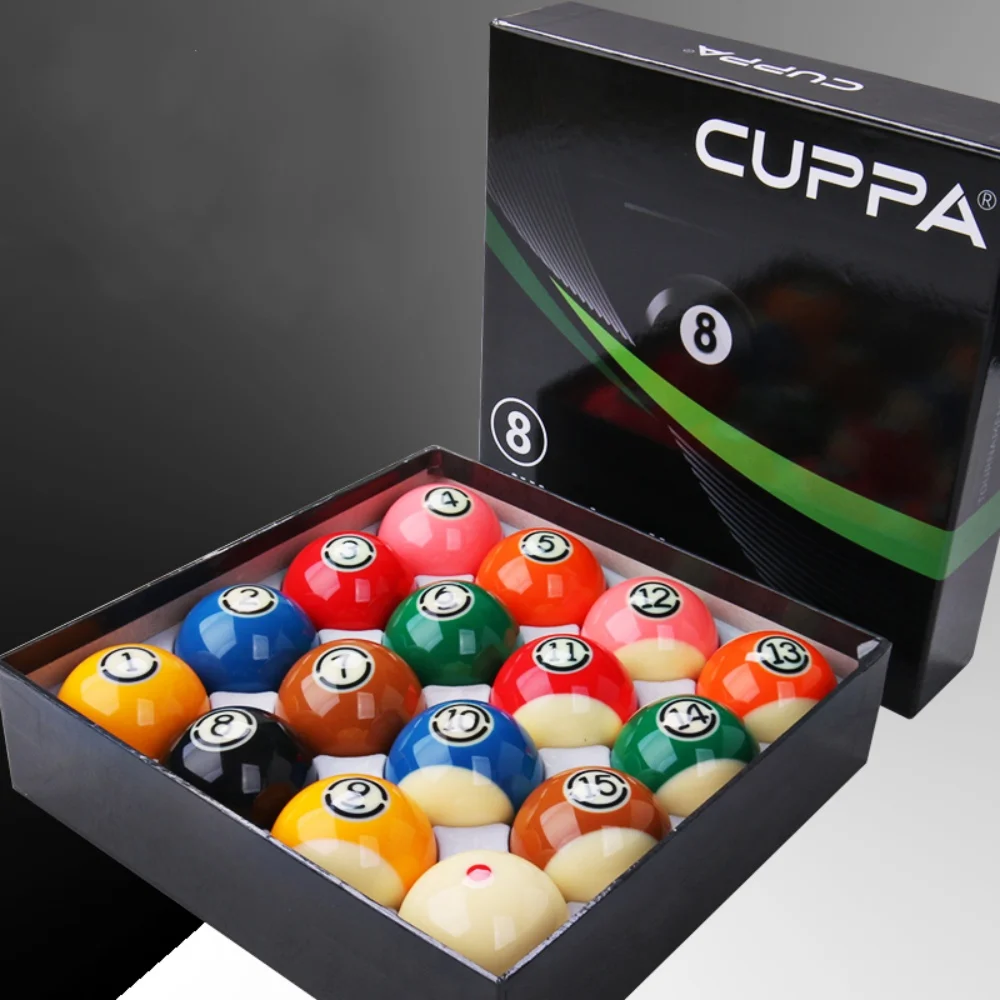Cuppa Phenolic Resin Series Billiard Pool Ball 2-1/4"(57.2mm) Set