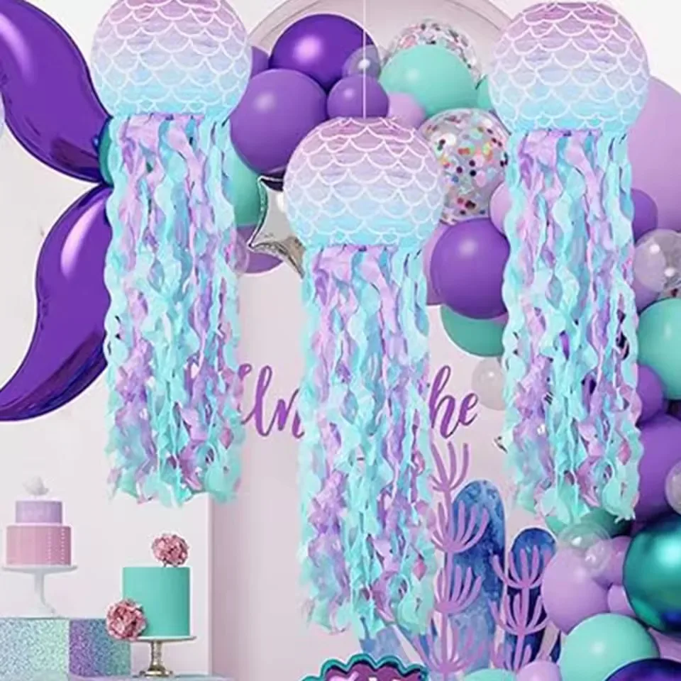 Mermaid Jellyfish Paper Lanterns 6