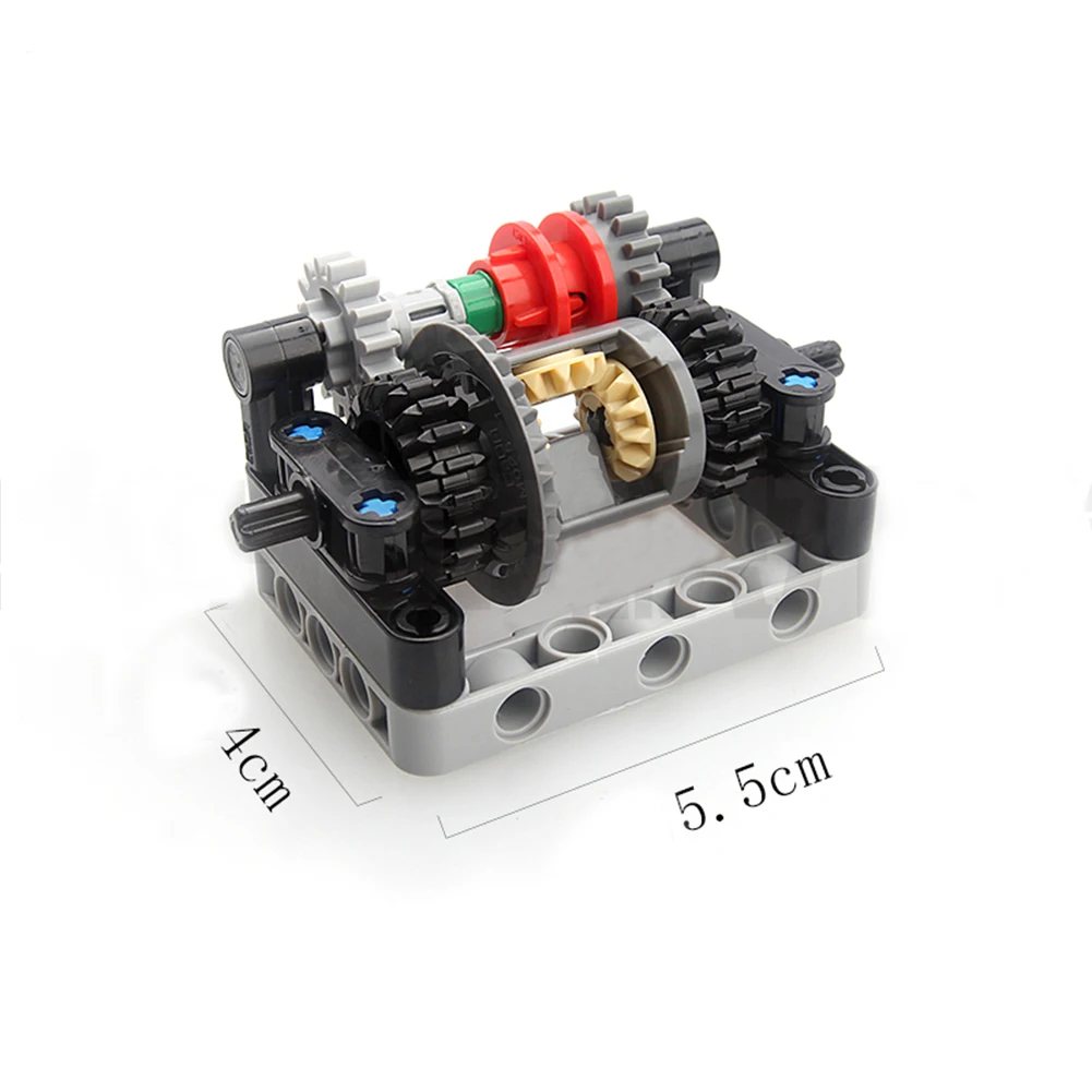 MOC-31031 Differential Lock Building Block Technical Parts Small Particle Bricks Accessory Kit for Car Toys 레고 테크닉 호환 #T25