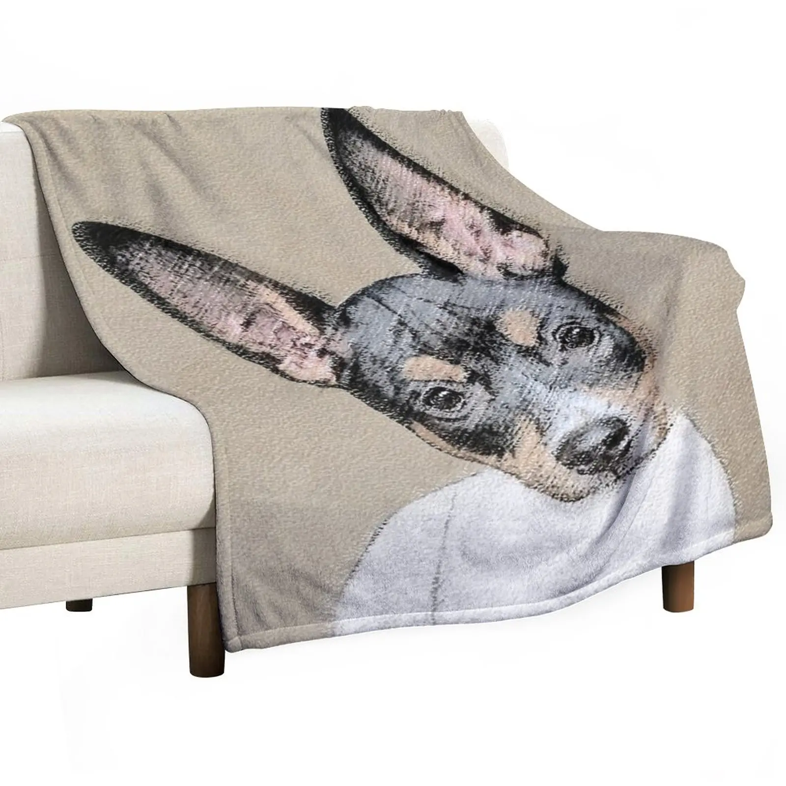 

Rat Terrier Throw Blanket Dorm Room Essentials Soft Blanket Sleeping Bag Blanket
