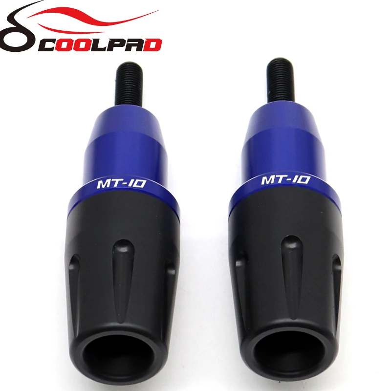 MT-10 프레임 슬라이더 충돌 방지 장치 YAMAHA MT10 2016-2022 FZ10 오토바이 액세서리 떨어지는 보호 로고