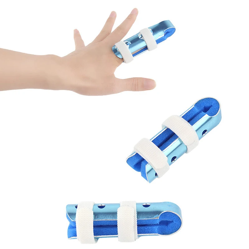Finger Splint Brace Adjustable Finger Support Protector Arthritis Corrector Joint Straightener Brace Correction 1/5Pcs finger splint brace