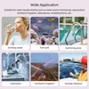 Yieryi Hydrogen Water Tester Monitor 4 in 1 H2 PH ORP TEMP Meter Reactive Oxygen Analyzer ATC 0-2400PPb for Aquariums Pools Spa 6