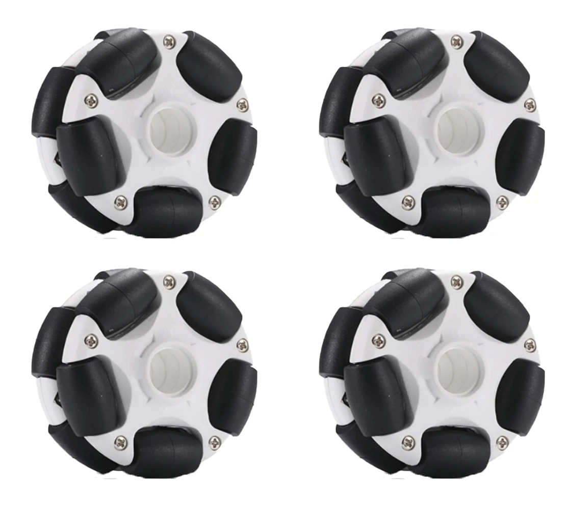 Roue Omni Directionnelle Rotative à Double Rangée En Plastique De 58 Mm Avec Moyeu Pour NXT Et Moteur, Haute Capacité De Charge