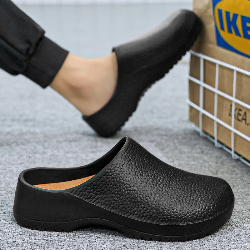 Men Women Slippers Garden Clog Water Proof Chef Shoe Sandal For Pet Workers Outdoor Fishing Shoes