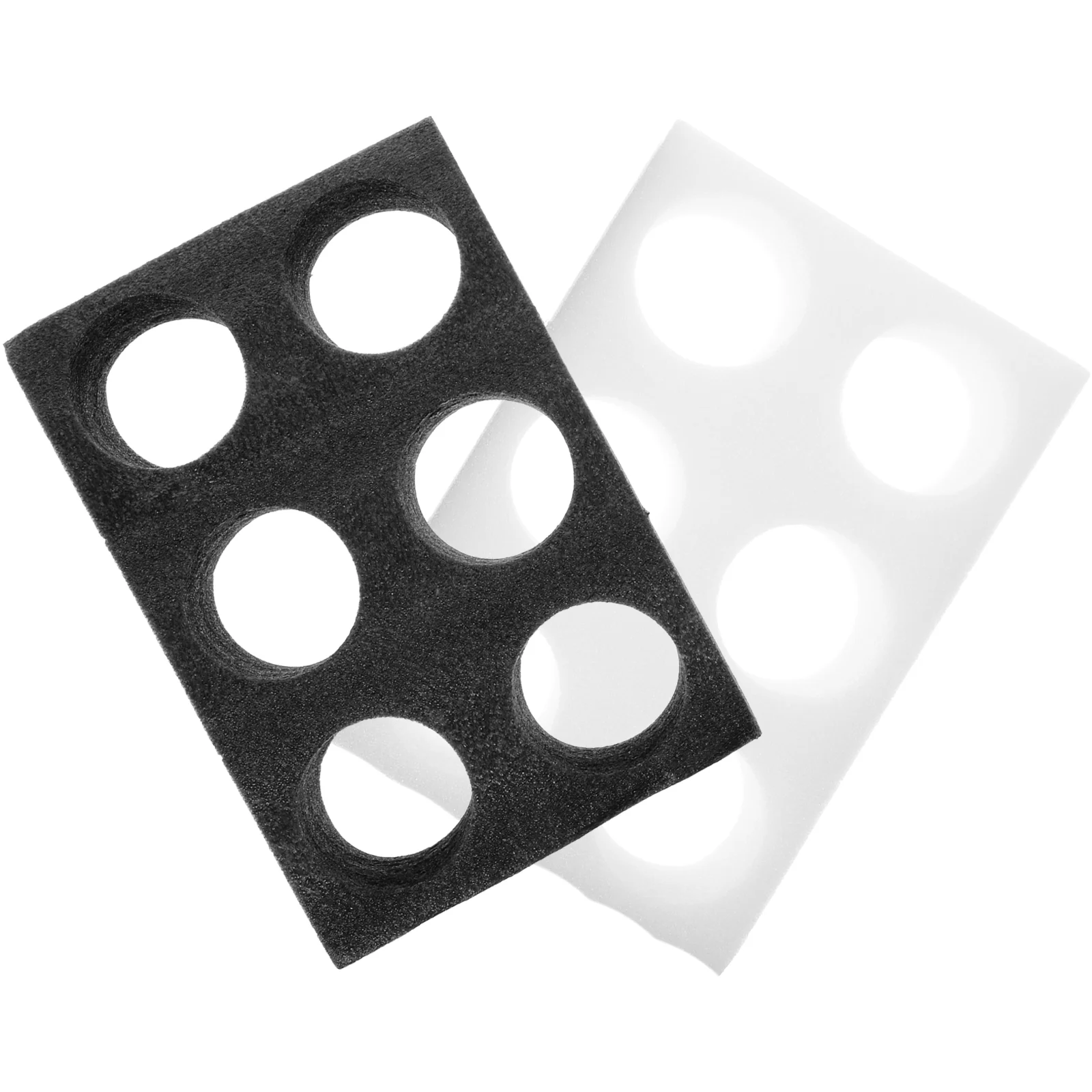 

2Pcs Portable Coffee Cup Trays Drink Fixing Holders Takeout Milk Tea Packing Trays