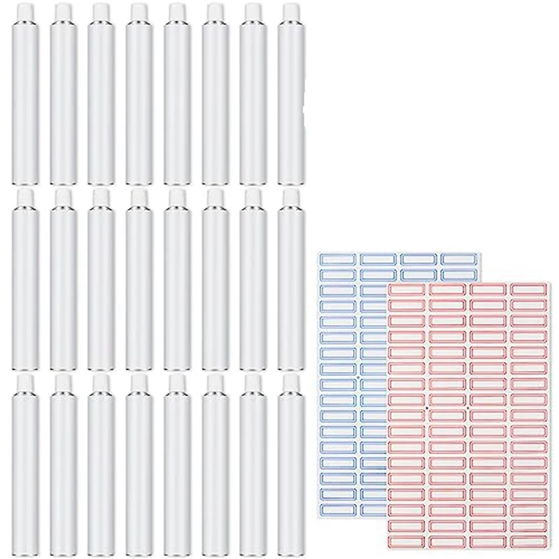Empty Paint Tubes Aluminum Paint Tubes 20 Ml For Making And Store Remaining Acrylic Oil