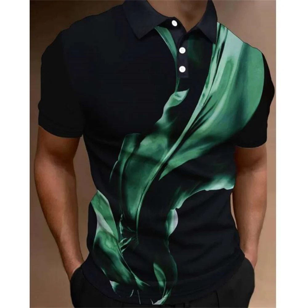 Polo Shirt Fashion Men'S Gradient Line Summer Short Sleeved T-Shirt Casual Daily Lapel Topt-Shirt Striped T-Shirt Men'S Clothing 9 Scef325190c0043efa95e6b1dc6de44d1K Polo Shirt Fashion Men'S Gradient Line Summer Short Sleeved T-Shirt Casual Daily Lapel Topt-Shirt Striped T-Shirt Men'S Clothing