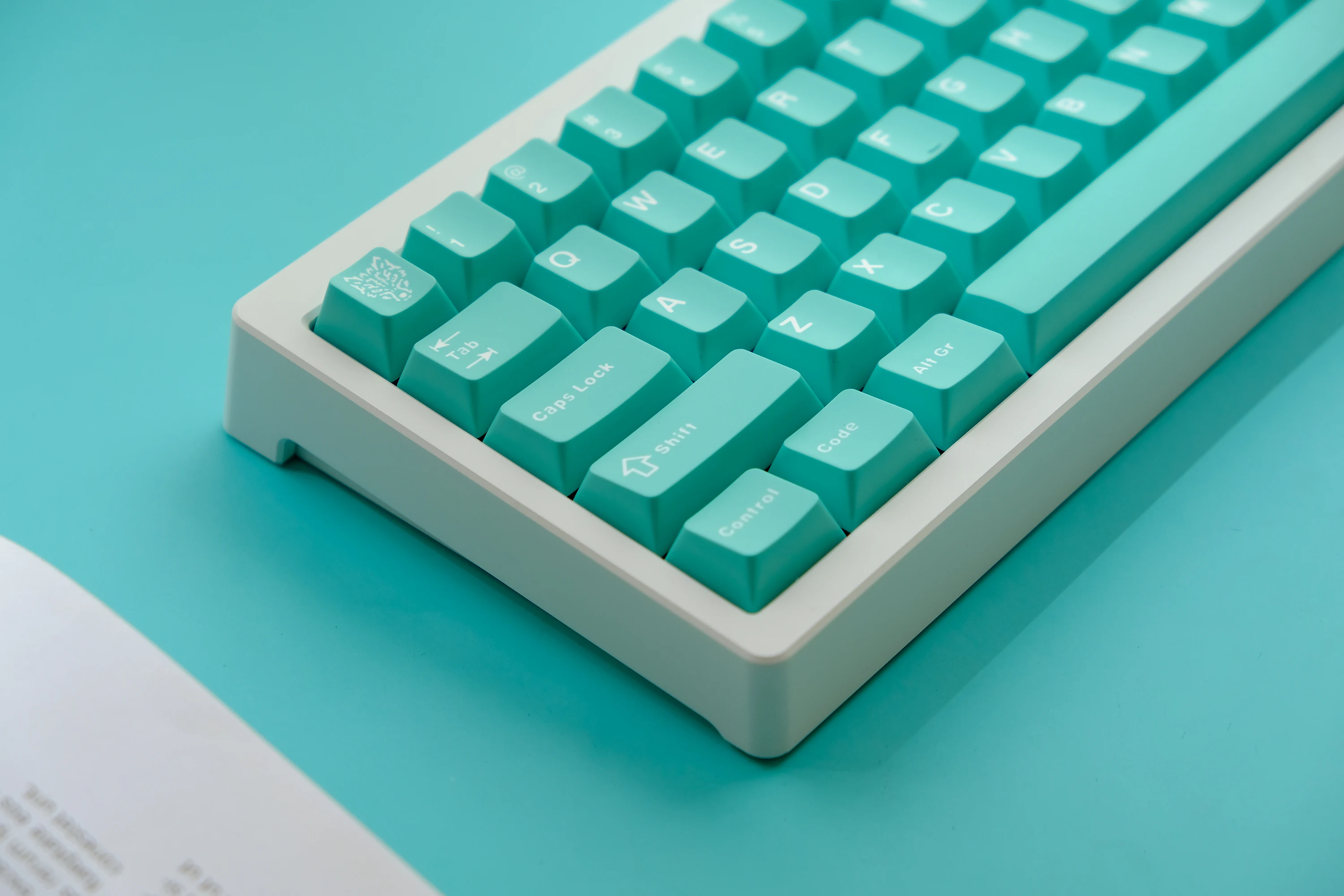 

PBT Tiffany 116 keys Cherry Profile for Mechanical Keyboatd Double Shot Keycaps Cherry Gateron MX Switches Mechanical Keyboard