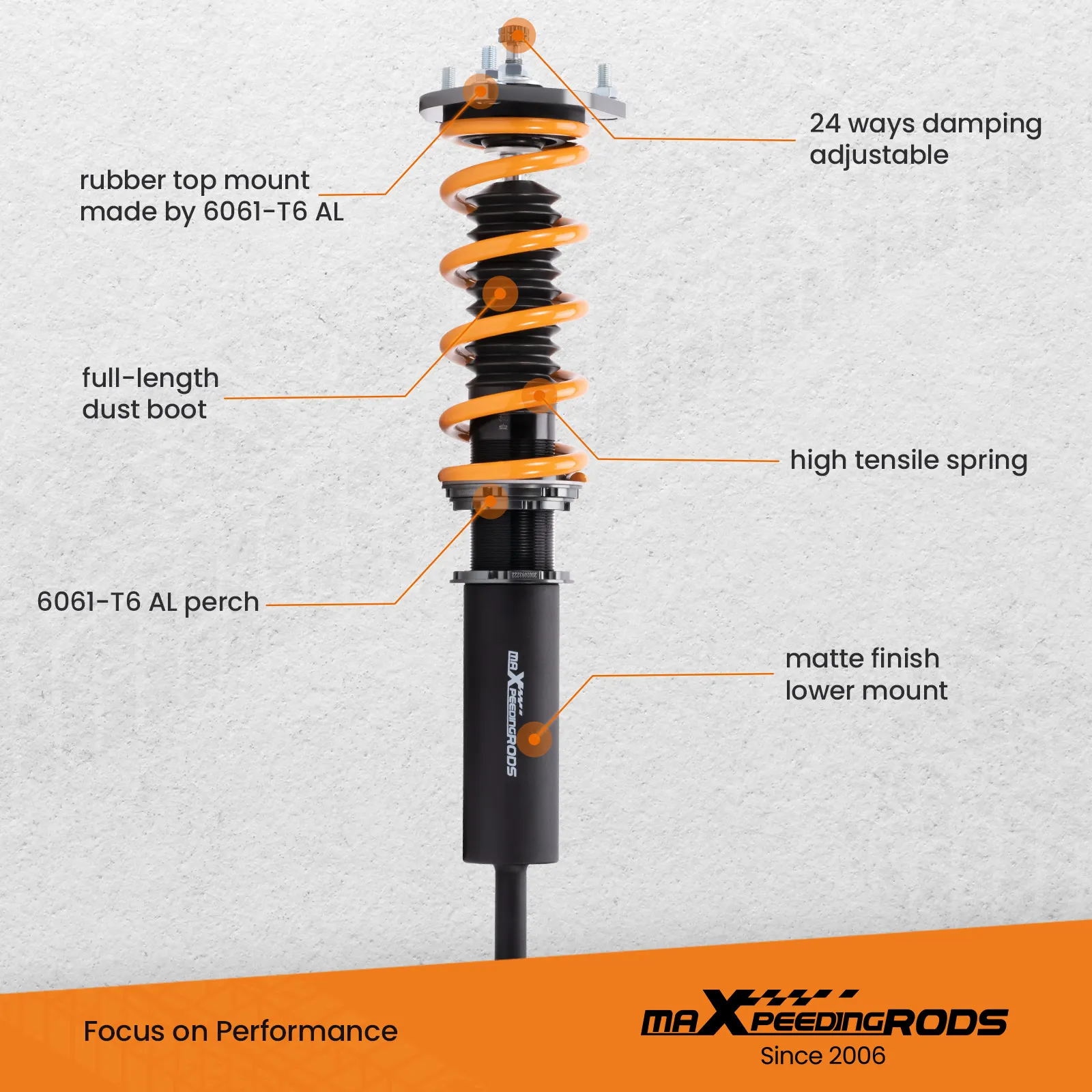 Maxpeedingrods Ͽ 24   ϰ ŰƮ,  LS460 2007-2016 RWD