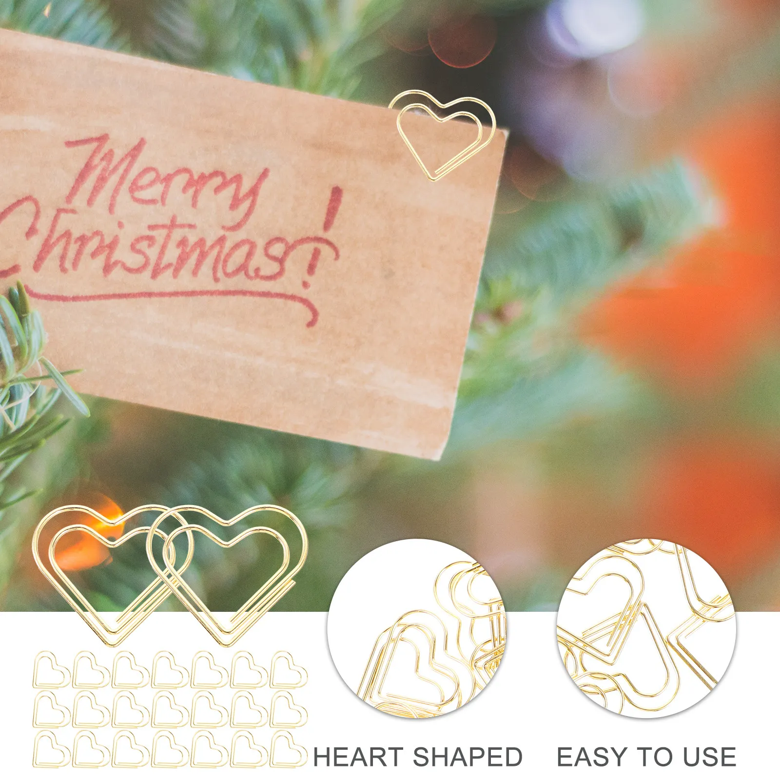 100Pcs 작은 창조적 인 종이 클립 사무실 파일링 연구 노트 달력 장식 노트북 스크랩북 사용을위한 금속 문서 클립