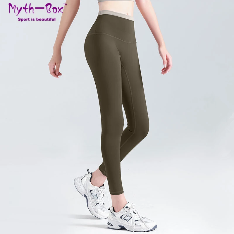 

Женские спортивные Леггинсы с высокой талией, штаны для йоги, быстросохнущие облегающие брюки для бега, леггинсы для подтяжки бедер, женские спортивные трико для тренировок в тренажерном зале и фитнеса