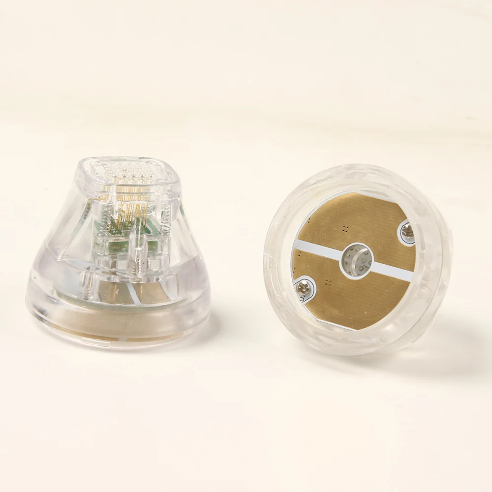1/50 Stück grün isolierte RF-Microneedling-Kartusche für Fractional RF Microneedle Machine Zubehör vergoldet 10/25/64 Pin Nano – Detail 3