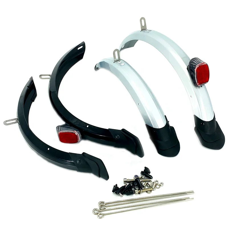14-16 Inch Folding Bike Front Rear Fender Rear Safety Reflector For Dahon Fnhon Bicycle V Brake Disc Brake Bike