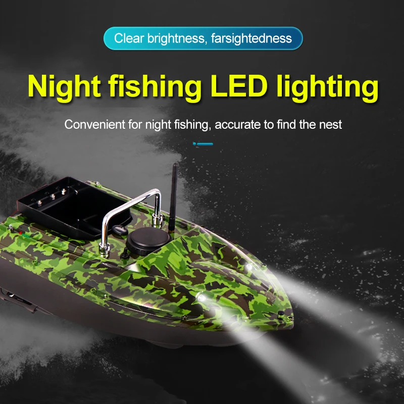Super Large Capacity 500m Remote Control Carp Fishing Bait Boat From China
