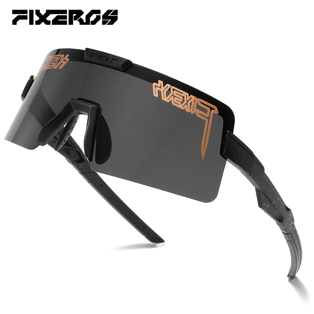 FIXEROS Men Polarized Sunglasses Outdoor Sports Glasses Mountain Bike