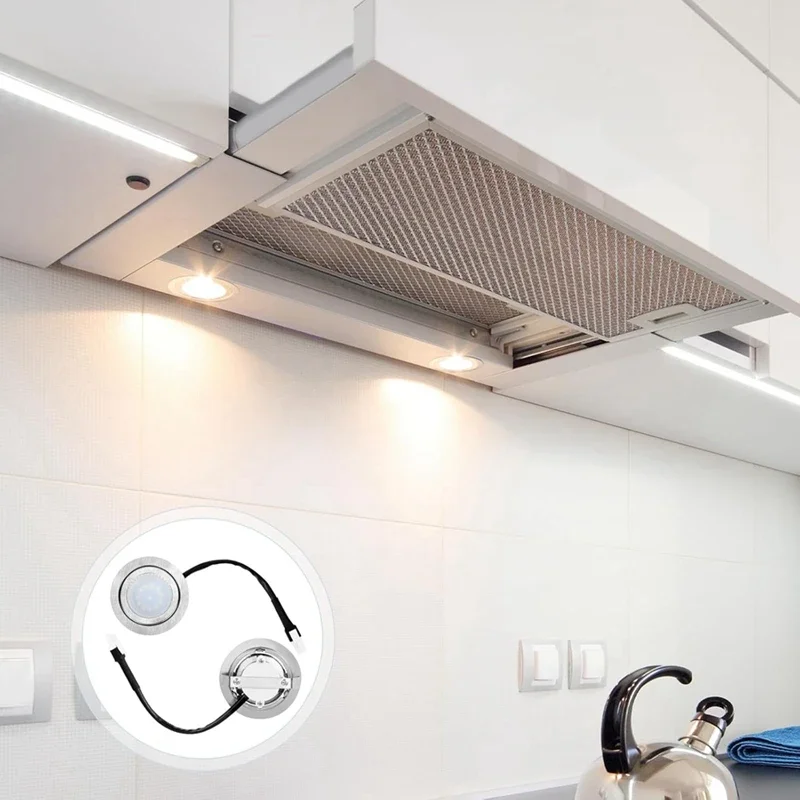 Lampadina per cappa da cucina in 2 pezzi LED 1,5 W 220-240 V per 55 mm