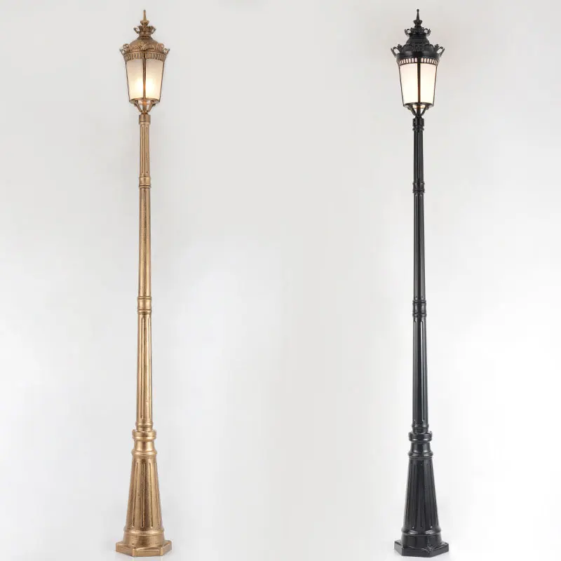 Solar Garden Lights Led Lamp Led Street Lamp European Antique Courtyard Landscape Garden Scenic Road Villa Street Lights
