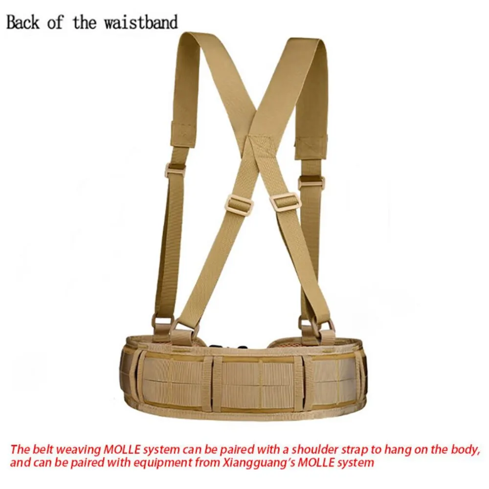 Men's Belt Outdoor Hunting Tactical Belt Multi Functional Tactical Waistband Nylon Belt High Quality Marine Corps Canvas Belt