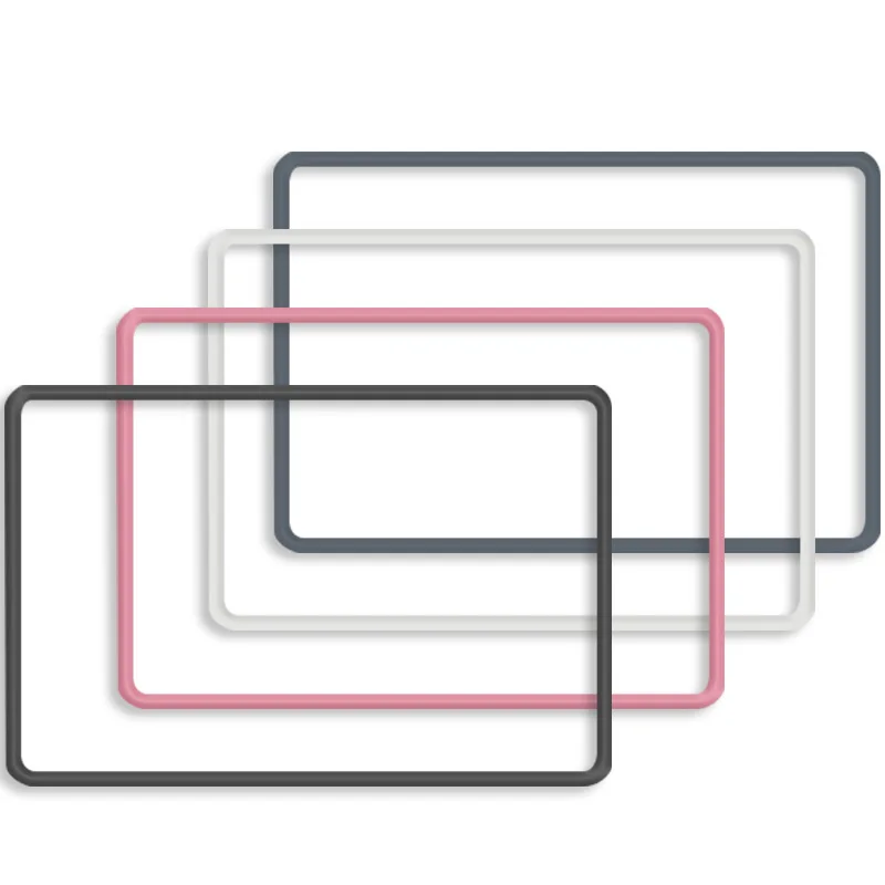 테슬라 모델 3 Y 차량용 실리콘 스크린 프레임 디스플레이 엣지 프로텍터 중앙 제어 보호 커버 충돌 방지 액세서리