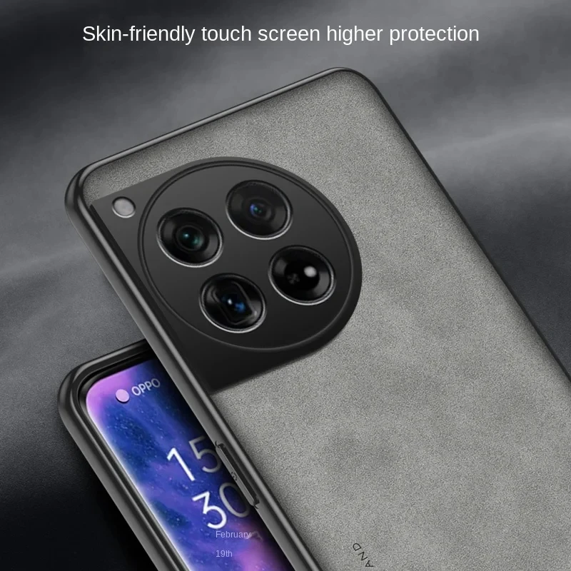 Luxurious PU Leather Matte Silicone Phone Case – Full Protection Back Cover