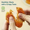Air fryer four in one small, baking, heating, low noise, non stick, and dishwasher safe basket 5